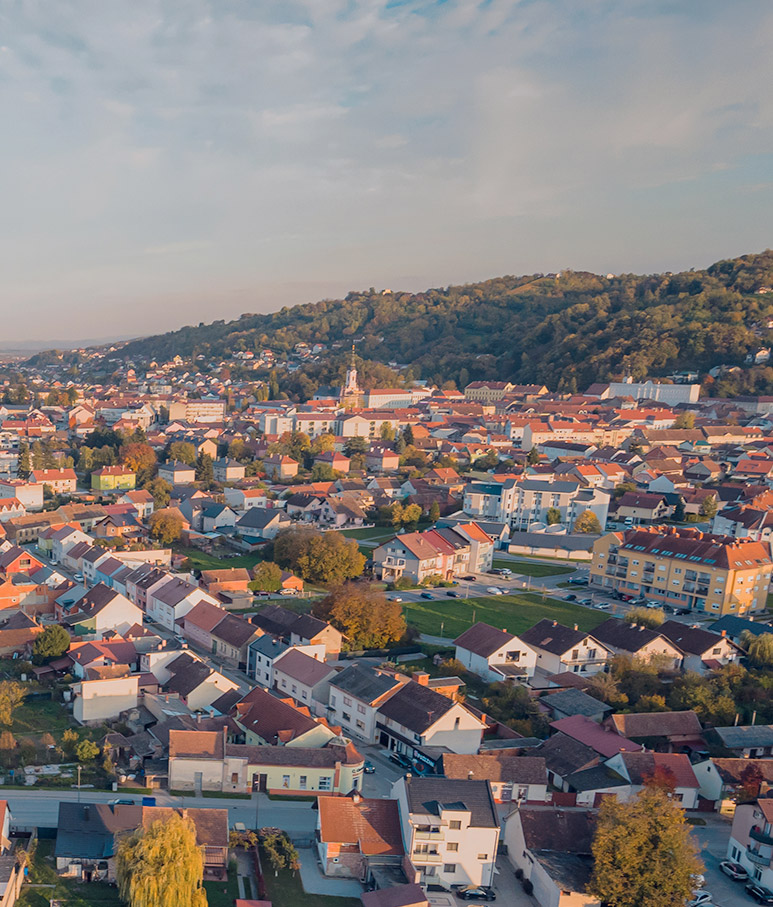 Grad Požega historic city center in Slavonia Croatia near Ella House Velika